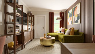 Midcentury Modern Living Room by Havenly Interior Designer Emmanuel