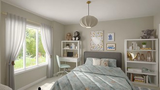 Modern, Scandinavian Bedroom by Havenly Interior Designer Florencia