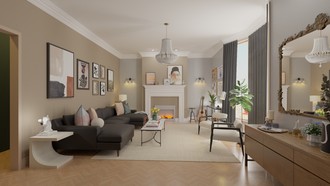 Eclectic, Bohemian, Industrial, Transitional, Vintage, Inspired Modern, Artful Eclectic by Havenly Interior Designer Landon