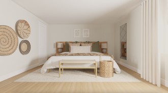 Coastal, Farmhouse Bedroom by Havenly Interior Designer Karina