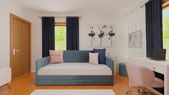 Bohemian, Glam Bedroom by Havenly Interior Designer Janina