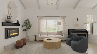  Living Room by Havenly Interior Designer Nichole