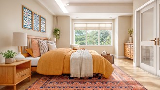 Classic, Midcentury Modern Bedroom by Havenly Interior Designer Pamela