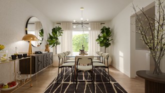 Contemporary Living Room by Havenly Interior Designer Michelle