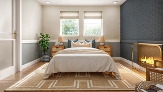 Contemporary, Coastal Bedroom by Havenly Interior Designer Pamela