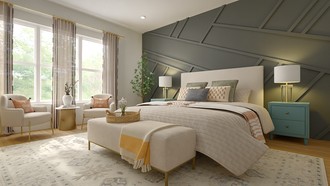 Minimal, Classic Contemporary, Contemporary Luxe Bedroom by Havenly Interior Designer Sana