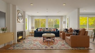 Modern, Bohemian, Coastal, Midcentury Modern Living Room by Havenly Interior Designer Stephanie