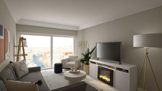 Contemporary, Modern, Scandinavian Living Room by Havenly Interior Designer Alexa