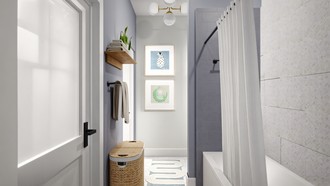 Modern, Minimal, Inspired Modern Bathroom by Havenly Interior Designer Sana