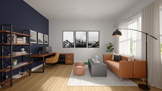 Contemporary, Classic Office by Havenly Interior Designer Carolina