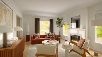 Contemporary, Modern Living Room by Havenly Interior Designer Florencia