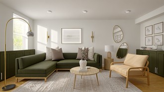 California Cool Living Room by Havenly Interior Designer Bertha