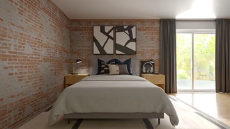 Midcentury Modern Bedroom by Havenly Interior Designer Katherin