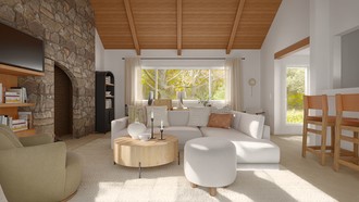 Organic Modern, California Cool Living Room by Havenly Interior Designer Andrea
