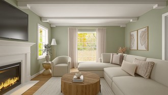  Living Room by Havenly Interior Designer Tai