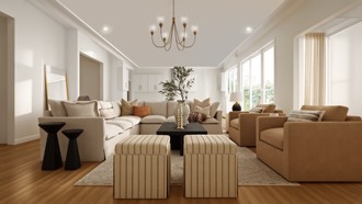 Transitional, Classic Contemporary, Inspired Modern Living Room by Havenly Interior Designer Sana