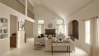 New Classic Living Room by Havenly Interior Designer Zainab