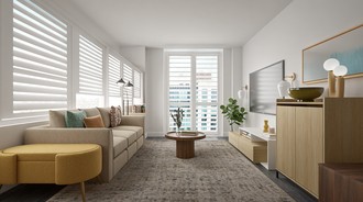 Midcentury Modern Living Room by Havenly Interior Designer Mariana
