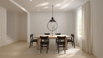 Scandinavian Dining Room by Havenly Interior Designer Sofia