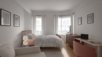 Eclectic, Organic Modern, California Cool Bedroom by Havenly Interior Designer Hazel