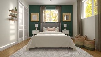 Bohemian, Glam Bedroom by Havenly Interior Designer Nicole