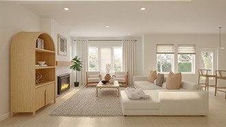 Scandinavian Living Room by Havenly Interior Designer Sofia
