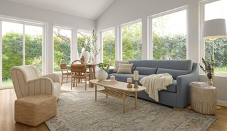 Modern, Transitional, California Cool Living Room by Havenly Interior Designer Camila