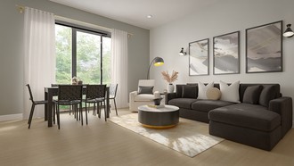 Contemporary, Modern, Minimal Living Room by Havenly Interior Designer Sana