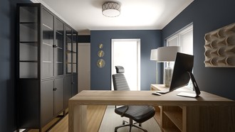 Contemporary, Modern, Traditional Office by Havenly Interior Designer Maria