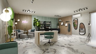 Modern, Industrial Playroom by Havenly Interior Designer Michelle