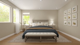 Rustic Bedroom by Havenly Interior Designer Maria