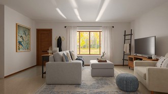 Classic, Traditional, Rustic, Transitional Living Room by Havenly Interior Designer Jamie