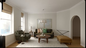Classic, Traditional Living Room by Havenly Interior Designer Barbara