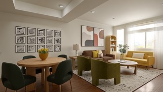 Contemporary Living Room by Havenly Interior Designer Ashley