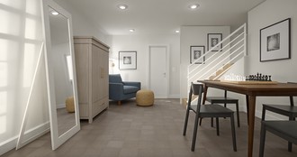 Modern, Coastal, Transitional Reading Room by Havenly Interior Designer Vye