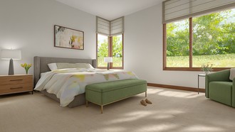 Midcentury Modern Bedroom by Havenly Interior Designer Florencia