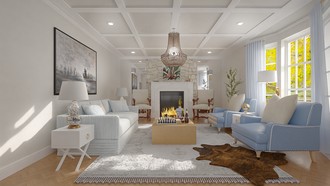 Classic, Traditional, Transitional, Library, Preppy, Traditional Charm by Havenly Interior Designer Cecilia