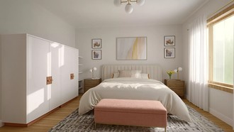 Transitional Bedroom by Havenly Interior Designer Florencia