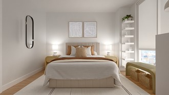 Modern, Scandinavian, Organic Modern, Warm Transitional Bedroom by Havenly Interior Designer Agostina