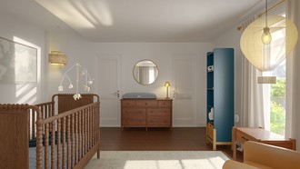 Traditional, Rustic, Vintage, Global, Country Nursery by Havenly Interior Designer Natalie