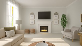 Contemporary, Transitional, Classic Contemporary, California Cool Living Room by Havenly Interior Designer Colleen