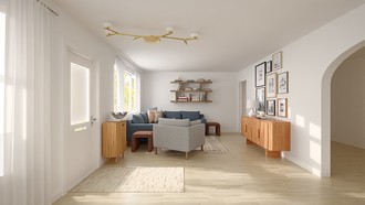  Living Room by Havenly Interior Designer Nichole