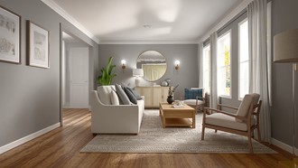 Contemporary, Modern, Scandinavian Living Room by Havenly Interior Designer Gema