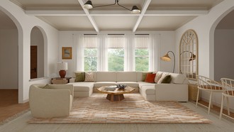 Modern, Farmhouse, Organic Modern, California Cool Living Room by Havenly Interior Designer Alix
