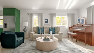 Modern Living Room by Havenly Interior Designer Stefanny