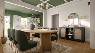Contemporary, Transitional, Minimal, Classic Contemporary Dining Room by Havenly Interior Designer Sana