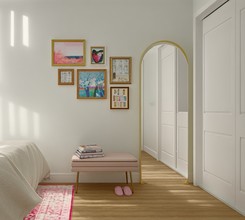 Contemporary, Glam Bedroom by Havenly Interior Designer Angela