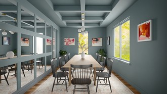 Contemporary, Modern, Organic Modern Dining Room by Havenly Interior Designer Tommye