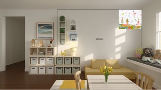Contemporary, Modern Playroom by Havenly Interior Designer Stephanie