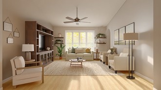 Contemporary Living Room by Havenly Interior Designer Blanca